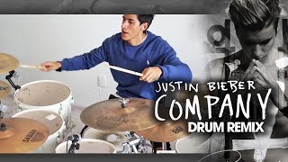 COMPANY  Justin Bieber DRUM COVER [upl. by Ynned]