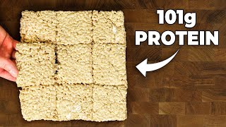 I Can’t Stop Eating These Protein Rice Krispie Treats [upl. by Winchell]