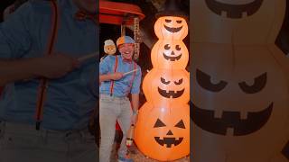 Blippis ULTIMATE Trick or Treat Challenge blippi shorts [upl. by Edwina]