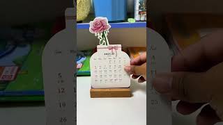 Who will give you the first calendar in 2025 2025 calendar Creative desk calendar Perpetual cal [upl. by Fina]