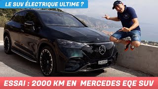 ESSAI COMPLET Mercedes EQE SUV  le MEILLEUR SUV électrique premium [upl. by Esbensen958]