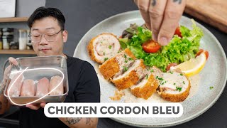 TIPS NYA TUH GINI RESEP CHICKEN CORDON BLEU ALA WILLGOZ [upl. by Mohandas]