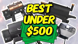 Best Pellet GrillsSmokers Under 500  Feb 24 [upl. by Meeka]