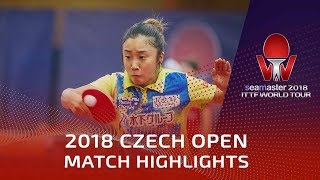 Miu Hirano vs Mizuki Morizono  2018 Czech Open Highlights R32 [upl. by Friend]