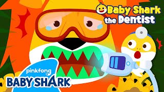 ✨NEW Scary Animals Need Big Dental Work  Baby Shark Doctor Hospital Play  Baby Shark Official [upl. by Clementas]