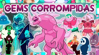 TODAS AS GEMS CORROMPIDAS e DESCORROMPIDAS  Steven Universo Futuro [upl. by Dielu]