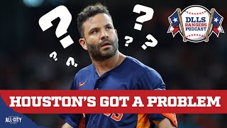 The Houston Astros have a PROBLEM  DLLS Rangers Podcast [upl. by Farrar]