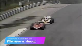 GP FRANCIA 1979 ÉPICA BATALLA ENTRE VILLENEUVE Y ARNOUX [upl. by Sapphire]