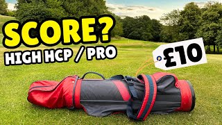 Cheap £10 Golf Set… Let’s play golf starterset golfclubs [upl. by Esinev]