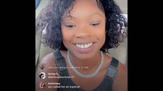 Princess Jay explains why her and her BEST FRIEND fell out on instagram live [upl. by Eatnahc]