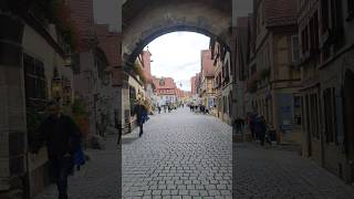 Rotenburg ob der Tauber shorts travel walking germany citytour respect historywalks [upl. by Dahl]