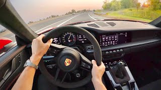 2022 Porsche 911 GT3 Manual  POV Driving Impressions [upl. by Teriann]