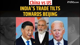 IndiaChina Trade Whats Changing China surpasses the US as Indias main trading partner in FY24 [upl. by Nodgnal]