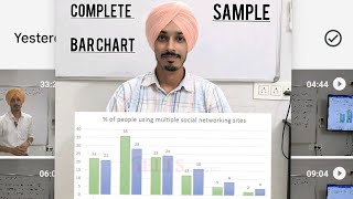 Bar Chart IELTS Writing Task 1 Academic barchart ieltswriting [upl. by Diamante]