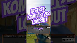 FASTEST KOMPAKT 92 LOADOUT FOR BLACK OPS 6 MULTIPLAYER BO6 WARZONE BO6LOADOUT SKILLISSUE [upl. by Boycey]