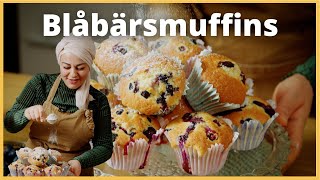 Blåbärsmuffins med Zeina Mourtada [upl. by Adnuhs]