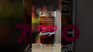 70 Cinzano Rosso 30 Soda [upl. by Nylyram]