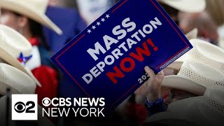 Trumps mass deportation plan has many migrants in NYC living in fear [upl. by Marceau453]