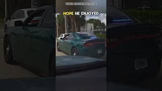 Driver Gets Instant Justice For Cutting Off A Cop [upl. by Llenral]