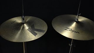 K Z VS NEW BEAT ZILDJIAN HI HAT [upl. by Dlnaod899]