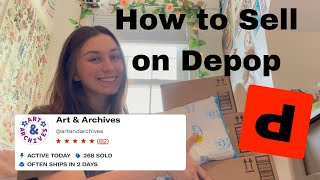 How to Sell on Depop EASY 2024  Tips amp Tricks [upl. by Ahsir]