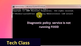 Diagnostic policy service is not running Fixed  Internet not working Solved  Hindi [upl. by Godfry289]