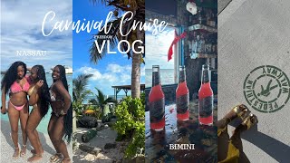 VACATION VLOG CARNIVAL FREEDOM CRUISE 2024  BIMINI  NASSAU BAHAMAS  VANIAH DI’ANNA [upl. by Laurence900]