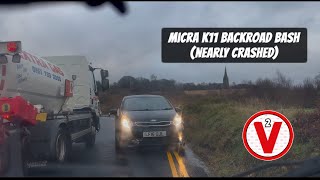 Micra K11 Backroad Bash NEARLY CRASHED [upl. by Swithbert535]