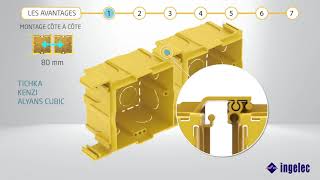 La nouvelle boîte dencastrement FLEXY  Ingelec [upl. by Everrs174]