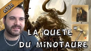 LE MINOTAURE ET SA LAME LÉGENDAIRE LABRYS DE MINOTAURE  ASSASSINS CREED ODYSSEY [upl. by Drapehs]