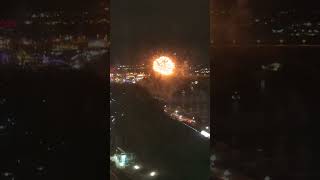 Fireworks on Niagara falls view from Canada side [upl. by Nashner]