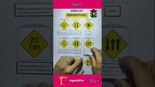 ✅ Parte 5Señales Preventivas e Informativas 🚗⚠️SeguridadVialSeñalesDeTránsitoConduceSeguro [upl. by Etnoval]