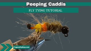 Peeping Caddis  Fly Tying Tutorial [upl. by Anileuqcaj]