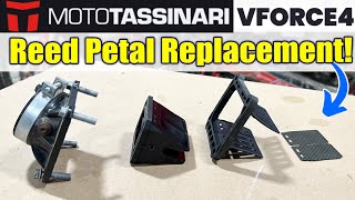 VForce R4 Reed Petal REPLACEMENT  2023 Beta 125 Race Edition 2Stroke Moto Tassinari [upl. by Silas209]