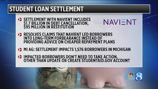 Navient settles predatory student loan claims for 185B [upl. by Desta]