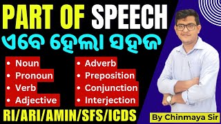 Part of SpeechEnglish GrammarConcept With MCQsVery Important TopicBy Chinmaya SirRIARIICDS [upl. by Larrej]