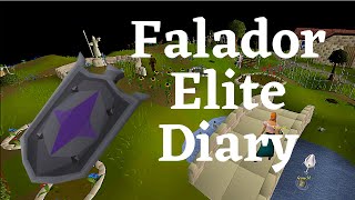 Falador Elite Achievement Diary Guide Full Walkthrough [upl. by Bloom]