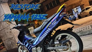 PROJECT  RESTORE  YAMAHA 125Z  GOGO [upl. by Haggai]