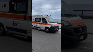 Ambulance responding in Naples 🇮🇹 [upl. by Alledi]