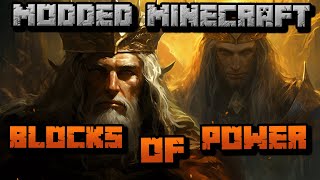 New MULTIPLAYER Series  Modded Minecraft  The Blocks Of Power 1 [upl. by Nelli]