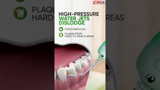 Achieve a Deeper Clean with Plakoff Water Flosser  ICPA Health Products [upl. by Edyaj]