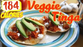 Vegetarian Tinga Only 184 Calories [upl. by Hayden]