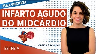 AULA GRATUITA  Infarto Agudo do Miocárdio de uma maneira como você nunca viu  Prof Lorena Campos [upl. by Assirrec864]