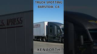 TRUCK SPOTTING 01009  KENWORTH automobile semitrailer trucking [upl. by Ibbetson830]