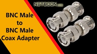 BNC Male to BNC Male Coaxial Cable Adapter Connector – Quick Overview amp Setup Guide [upl. by Liza793]