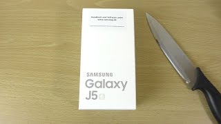 Samsung Galaxy J5 2016  Unboxing amp First Look 4K [upl. by Anahsar]