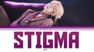 BTS V  STIGMA Color Coded Lyrics [upl. by Ayt]