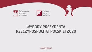 Studio Wyborcze PKW Wybory Prezydenta RP 2020 – konferencja prasowa  ogłoszenie wyników  I tura [upl. by Chiquita]