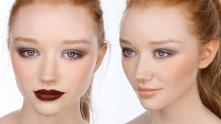 Jessica Chastain  Makeup Tutorial For Redheads with Guest Makeup Artist Mary Greenwell [upl. by Ahtekahs499]