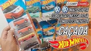 CAÇADA HOT WHEELS DEU BOA VW e MUITAS MINIS TOP LOTE NOVO PTBR Cleanny channel 1576 [upl. by Amand]